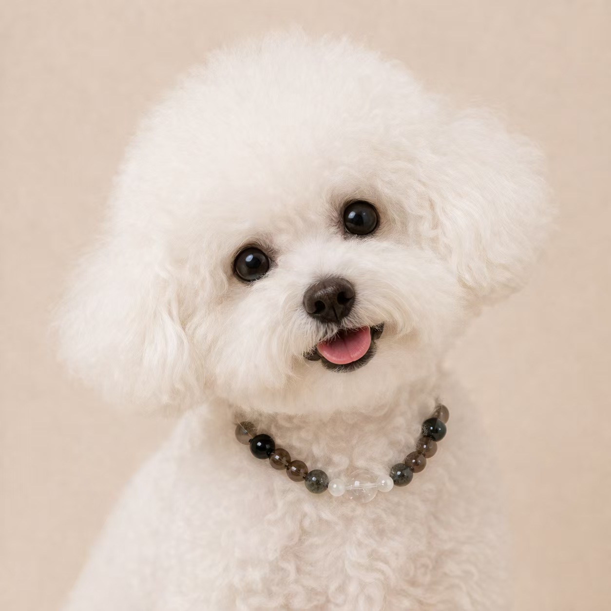 Green Phantom Crystal Collar Real Photo