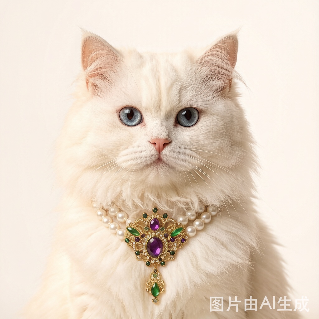 Vintage Palace Green Gem Double-layer Pearl